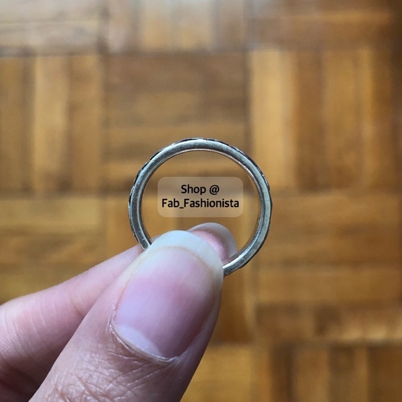 James Avery Ichthus cross ring retired rare size 6.75 - Picture 3 of 8